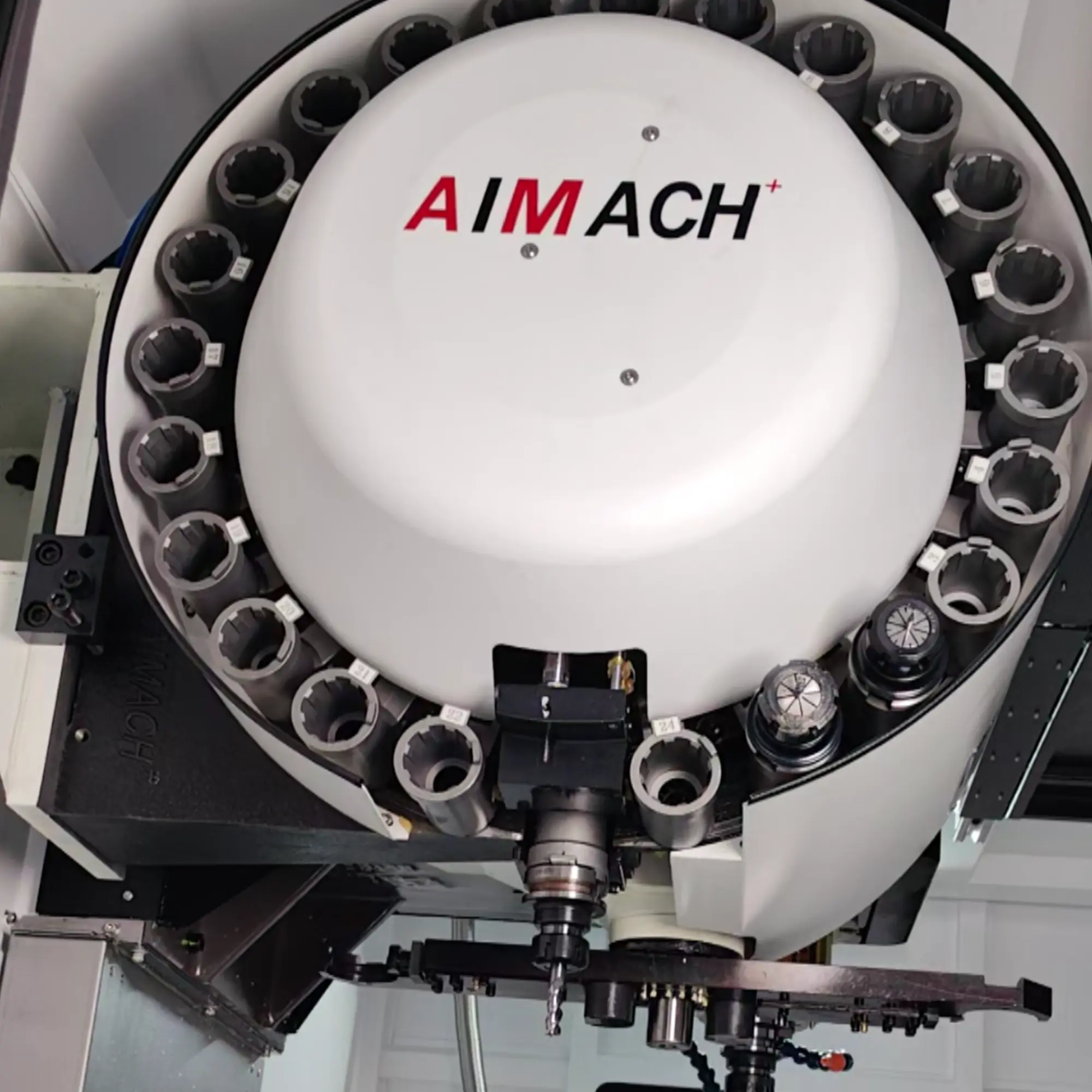 Do you know what components the disc – type tool magazine of a CNC machining center consists of?